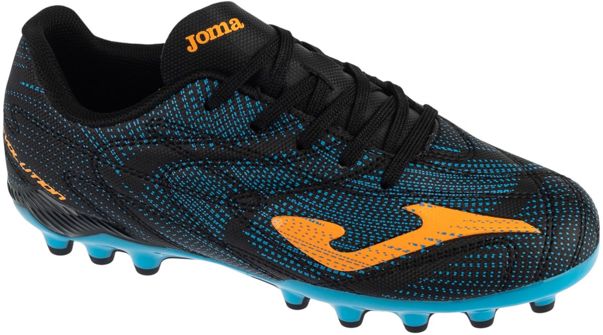 1200x668-8 Joma Evolution Jr 26 EVJS AG, voor een jongen, Zwart, Voetbalschoenen, maat: 37 - Afbeelding 1