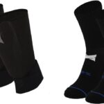 Scheenbeschermer met sleeve + Gripsokken + Stayguard - Voetbal