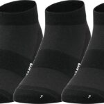 Jako 3-Pack Footies - Zwart | Maat: 3