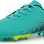 Groene voetbalschoenen voor kinderen en meisjes - Stevige noppen voor gras en kunstgras