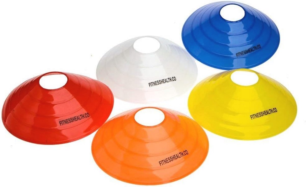 1200x733-2 Voetbal Trainingsaccessoires voor Behendigheid en Snelheid – Slalompalen, Kegels, Snelheidsladder en Coachbord - Afbeelding 1