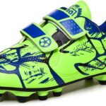 Voetbalschoenen Jongens en Meisjes Kunstgras Antislip Trainingsschoenen Laag Model Lichtgewicht Ademend