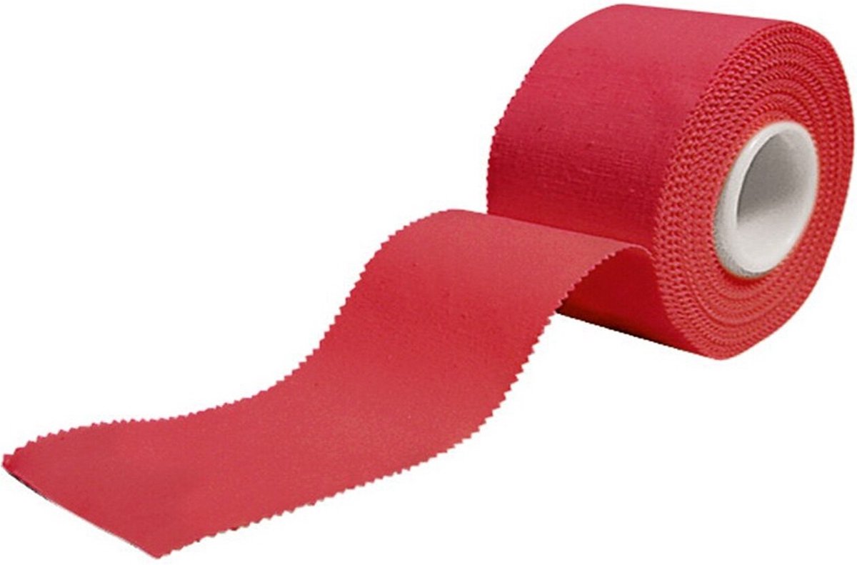 1200x791 Jako - Tape 3.8 cm - Sporttape Rood - One Size - rood - Afbeelding 1