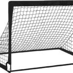 Voetbaldoel Kind - Peutervoetbalnet - Buiten trainen - Opvouwbaar ontwerp - 120x90x90cm - Zwart
