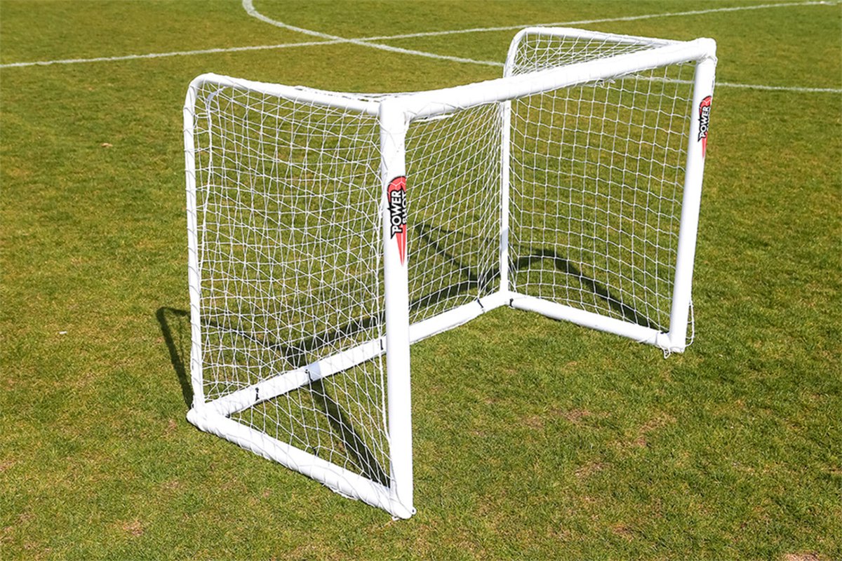 1200x800-15 Voetbaldoel 1,8 x 1,2 m + Powershot bal maat 5 - Afbeelding 1