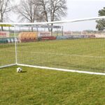 POWERSHOT voetbaldoel 5 x 2 m - Draagtas + Schietwand