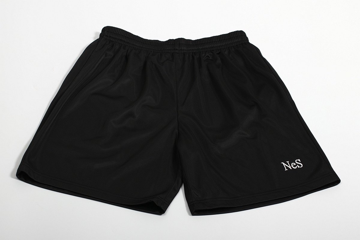 1200x800-22 NeS Roma Junior - Sportbroek - Voetbalbroek - Voetbalshort - Zwart - Maat 176 - Afbeelding 1