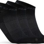 CRAFT ACTIVE SHAFTLESS SOCK 3-PACK Unisex Sportsokken - Zwart