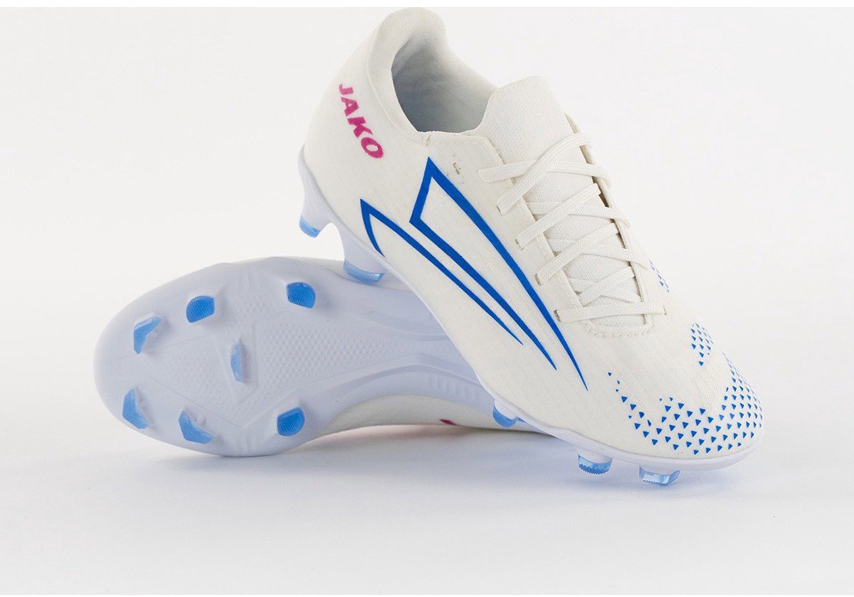 1200x840-1 Jako Rs89 Academy Voetbalschoenen Fg Kinderen - Wit / Rood / Blauw | Maat: 32 - Afbeelding 1