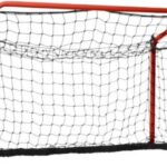 Voetbaldoel – Voetbaldoelen - Voetbaldoeltje - Goal - Voetbal goal - Voetbal - Voetbalgoal - Unihockey doel - Floorball doeltje - Voetbaldoel kinderen - Inklapbaar – 90 x 60 x 45 cm – Rood en zwart