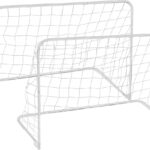 Garlando - Train & Score - Voetbaldoeltjes - set van twee - 90 x 60 x 50 cm - Voetbal - Training - Incl. Grondankers