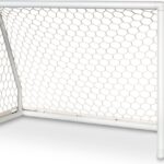 EXIT Scala Aluminium Voetbaldoel 120x80cm - Weerbestendig - Voetbal Goal - Voor Kinderen - Tuin - Wit