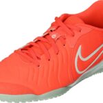 Nike tiempo legend 10 club indoor in de kleur oranje.