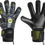 Elite Sport Vibora Keepershandschoenen - Zwart / Fluogeel | Maat: 8