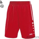 Jako Turin Short - Voetbalbroek - Mannen - Maat L - Rood