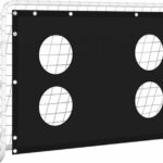 vidaXL - Voetbaldoeltrainingsdoel - 184x61x122 - cm - staal