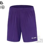 Jako Manchester Short - Voetbalbroek - Jongens - Maat 152 - Paars