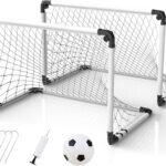DailySupplies® Voetbaldoeltjes Set van 2 - Voetbal Spullen Kinderen - Wit