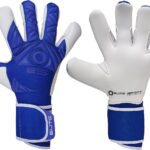 Elite Sport Neo Combi Keepershandschoenen - Wit / Royal | Maat: 7