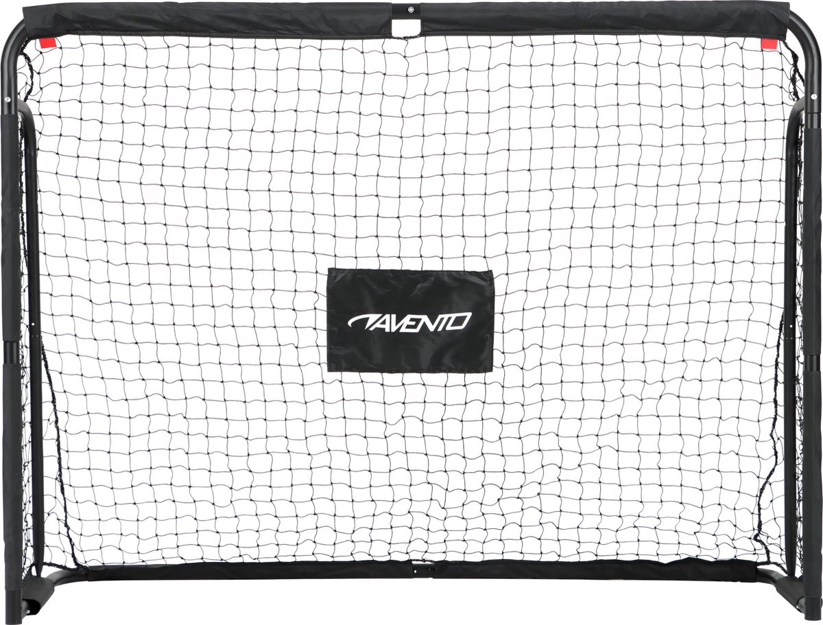 1200x911-1 Avento Voetbaldoel met Targetscherm - Staal - ca. 160 x 60 x 120 cm - Afbeelding 1