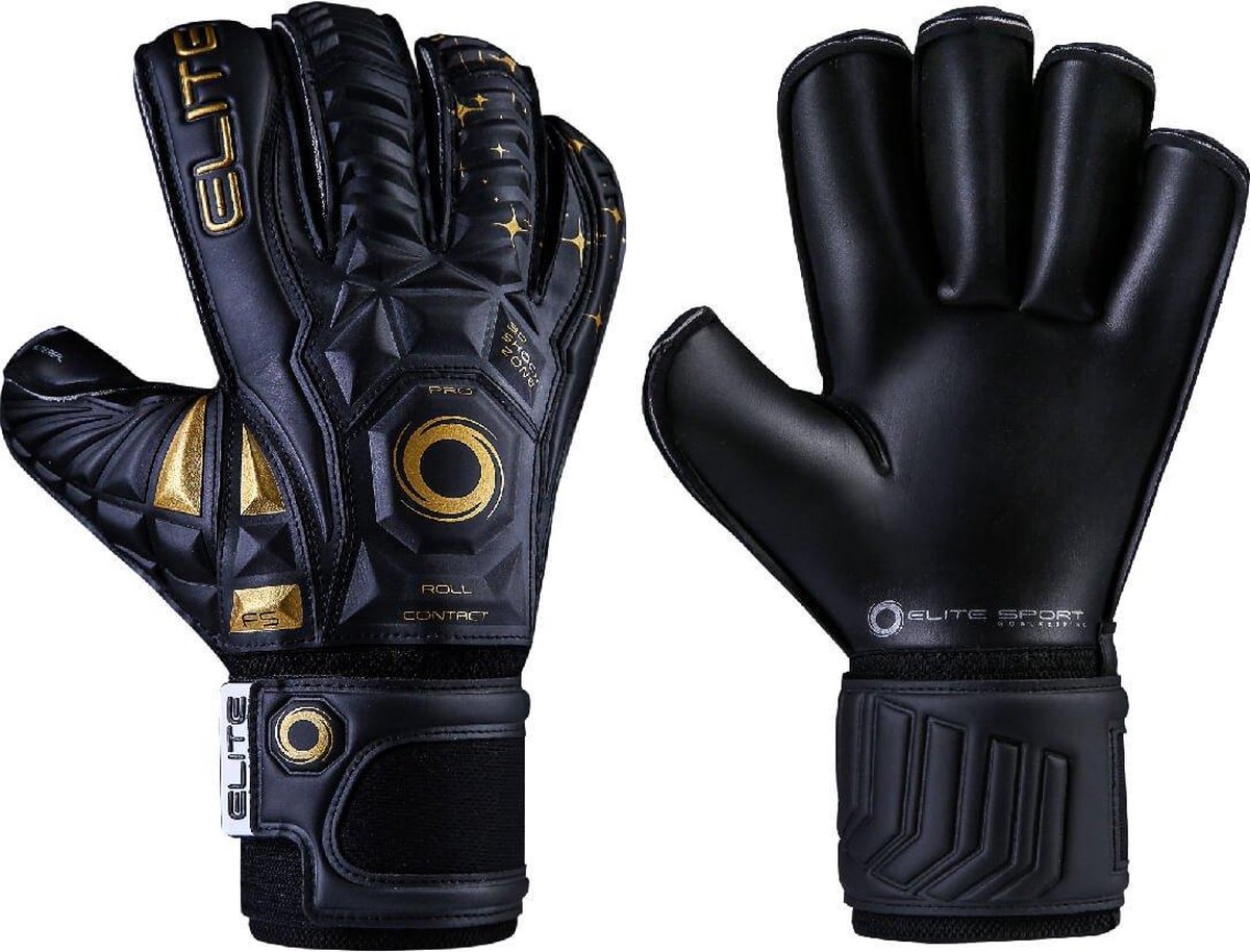1200x914-5 Elite Black Real Keepershandschoenen - Maat 11 - Afbeelding 1
