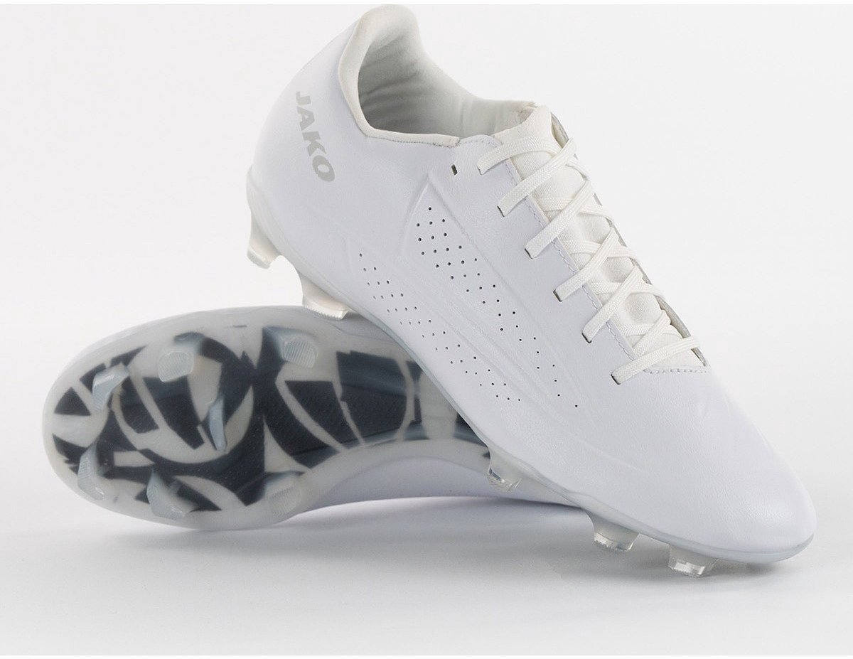 1200x927-5 Jako Opura Elite Voetbalschoenen Fg - Wit / Smoke | Maat: 45,5 - Afbeelding 1