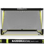 BazookaGoal voetbaldoel - aluminium - 120x75 centimeter - zilver/zwart