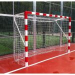 Set Aluminium Handball-futsal Goals Fixed 80x80 Mm