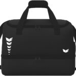 Erima Intro Line (Size Medium) Sporttas Met Bodemvak - Zwart | Maat: M
