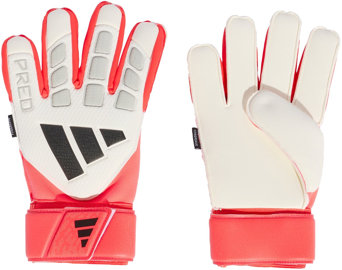 1200x948-4 Adidas Performance Predator Match Fingersave Keepershandschoen - Unisex - Wit - Afbeelding 1