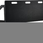 VEVOR voetbal rebound board, draagbaar baffle board 1150 x 450 mm, HDPE rebounder muur rebound-apparatuur, kinderen en tieners, trainingsbord rebounder kicker voor voetbaltraining zwart