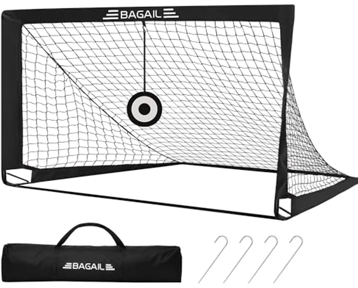 1200x966 Pop-up Voetbaldoel voor Buiten Heren en Dames - Ideaal Voor Training en Recreatie - Afbeelding 1