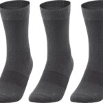 Jako - leisure socks 3-pack - leisure socks 3-pack - 35-38 - antraciet