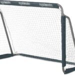 Voetbaldoel voor in de tuin - Kinderen & volwassenen - HBD - 110 x 150 x 75 cm - Metaal - Kinderdoel met net - Grijs