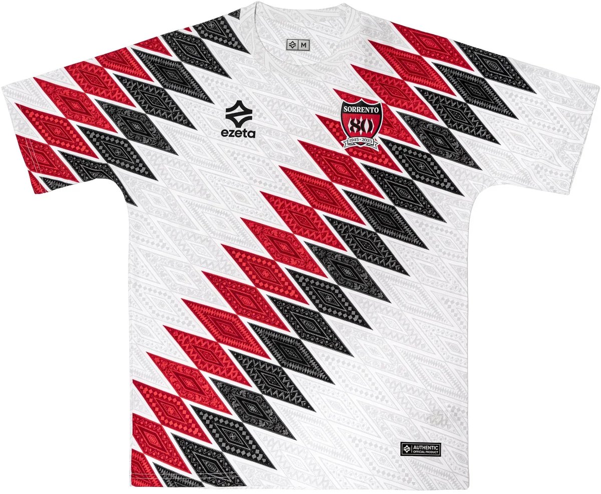 1200x987 Sorrento 80 Jaar Jubileumshirt - Italië Voetbalshirt - Sorrento - Maat S - Ezeta - Globalsoccershop - Afbeelding 1