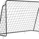 Voetbaldoel voor kinderen, snelle montage, tuin, park, strand, ijzeren buizen en polyethyleen net