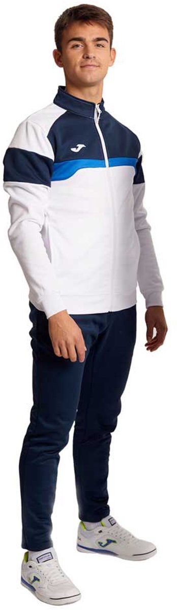 348x1200-1 Joma Danubio Iii Trainingspak Wit,Blauw S Man - Afbeelding 1