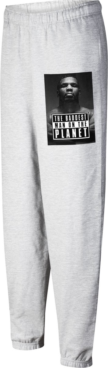 354x1200-1 Mike Tyson Baddest Man Joggingbroek - Grijs - L - Afbeelding 1