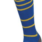 Macron Target Voetbalkousen - Royal / Geel | Maat: 35/38