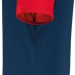 SportSportshirt Kind 12/14 years (12/14 ans) Proact Ronde hals Korte mouw Sporty Navy / Sporty Red 100% Polyester