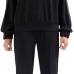Ea7 Emporio Armani 3dtv64_tjudz Trainingspak Zwart L Vrouw
