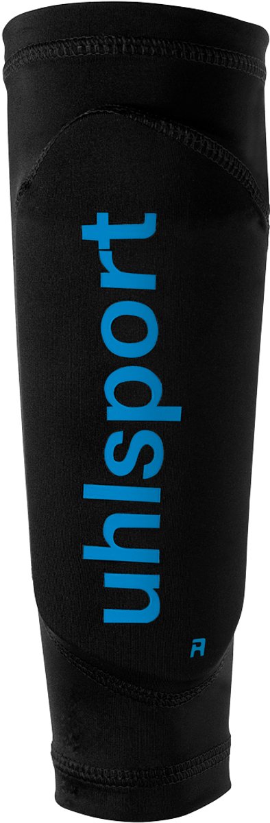 394x1200 Uhlsport Cybershield Scheenbeschermers Zwart M - Afbeelding 1