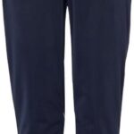 Uhlsport Stream 22 Polyesterbroek Kinderen - Marine / Wit | Maat: 116
