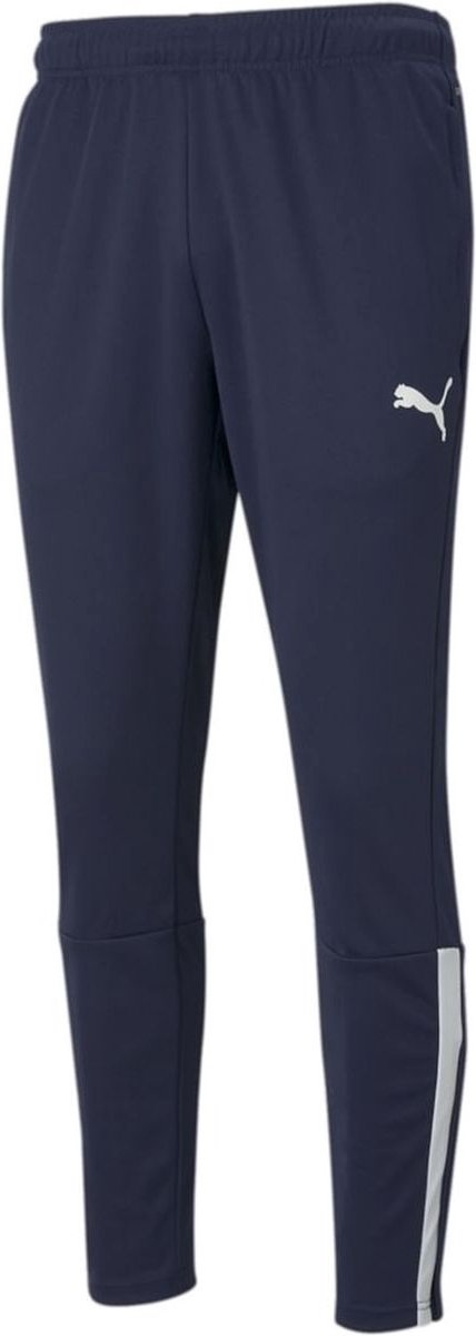 428x1200-12 Puma Teamliga Trainingsbroek Heren - Marine | Maat: 3XL - Afbeelding 1