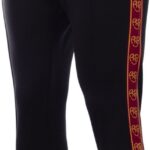 COPA - AS Roma Black Taper Broek - Heren - Zwart - XXL