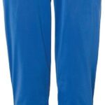 Uhlsport Stream 22 Polyesterbroek Kinderen - Royal / Geel | Maat: 140