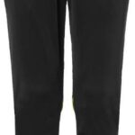 Uhlsport Stream 22 Trainingsbroek Kind Zwart-Fluor Oranje Maat 140