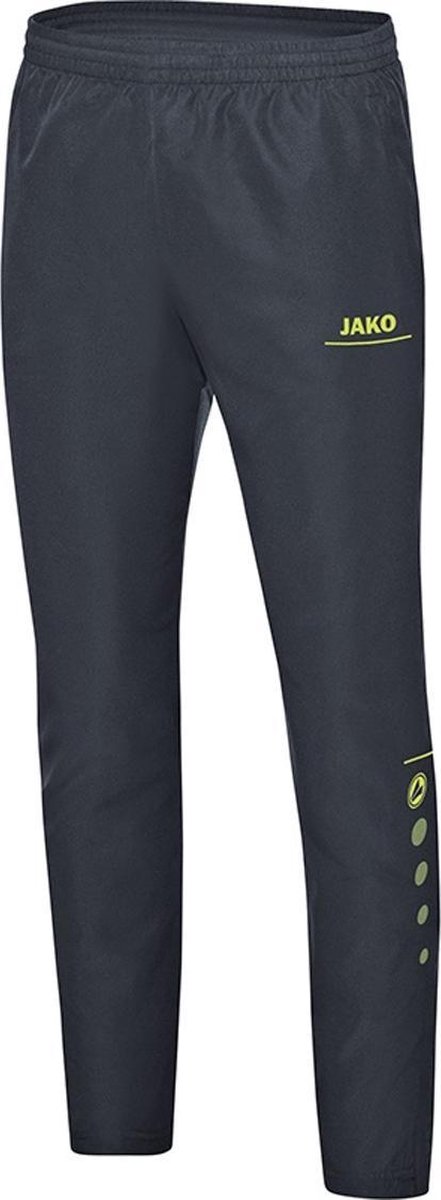 441x1200 Jako Striker Trainingsbroek Vrije Tijd Dames - Antraciet / Lime | Maat: 42 - Afbeelding 1