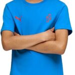 Puma Neymar Jr Playmaker T-shirt Met Korte Mouwen Blauw 15-16 Years Jongens