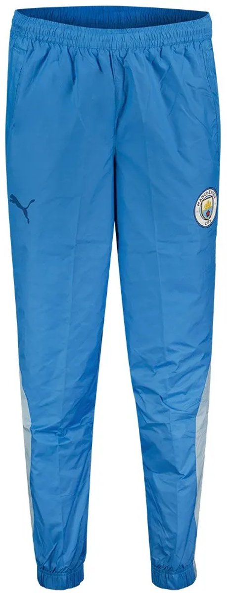 459x1200-5 Puma Manchester City Fc 23/24 Voor De Wedstrijd Broek Blauw L Man,Vrouw - Afbeelding 1